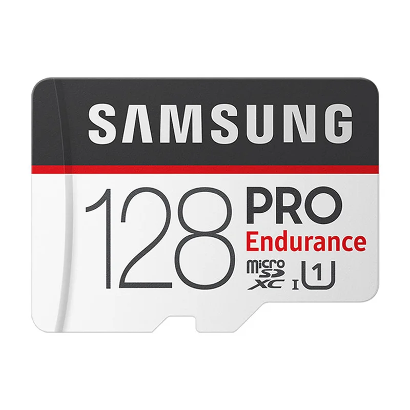 128GB U1 SAMSUNG карты памяти Microsd карта, 32 ГБ, Micro SD карта, 64 ГБ, класс скорости 10 128 ГБ PRO выносливость высокое качество C10 UHS-1 модуль памяти Transflash карты памяти с адаптером селфи-Стик - Емкость: 128GB U1