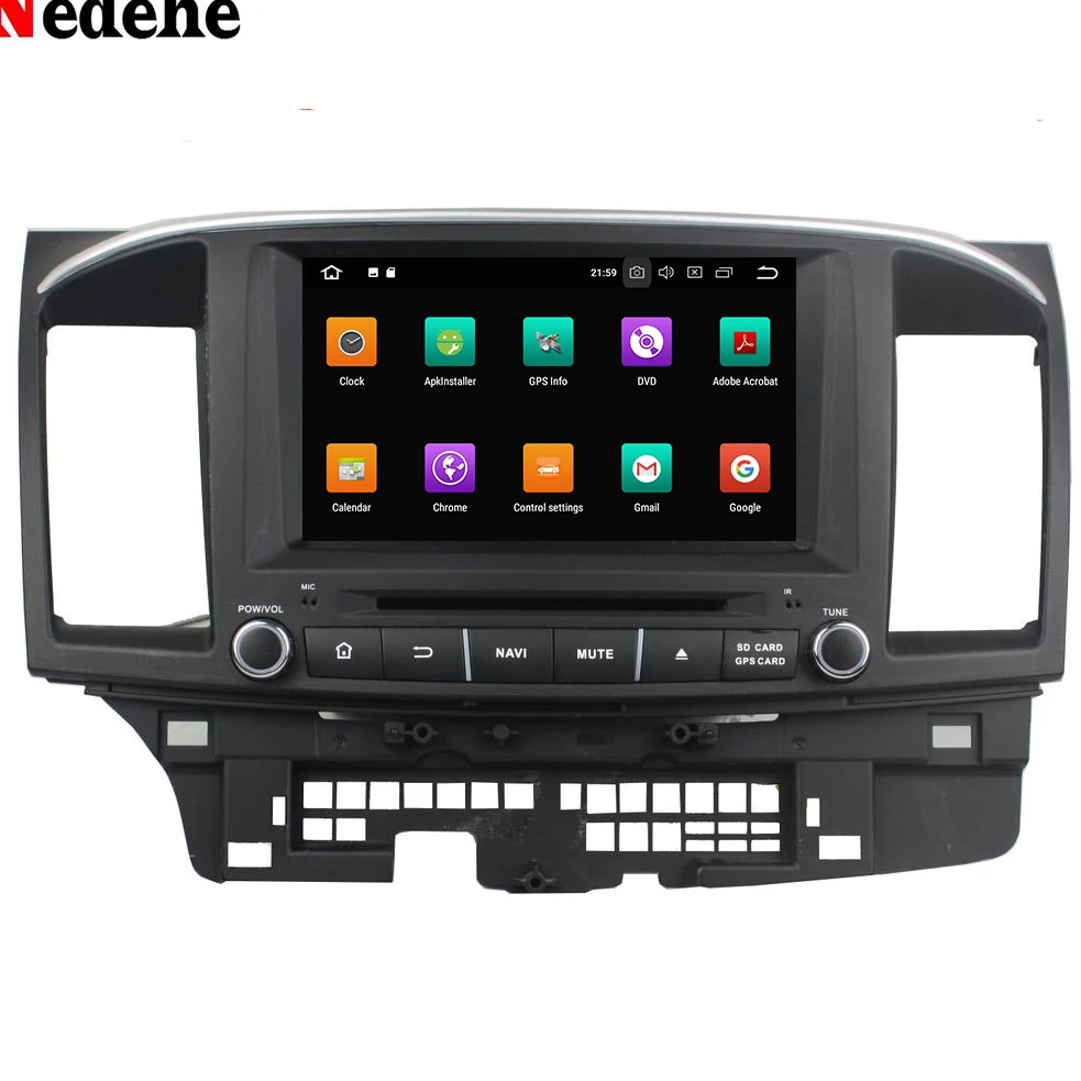 Octa Core 4G RAM Android 8 0 автомобильный DVD ПК для Mitsubishi Lancer 2014 2015 автомобильное радио