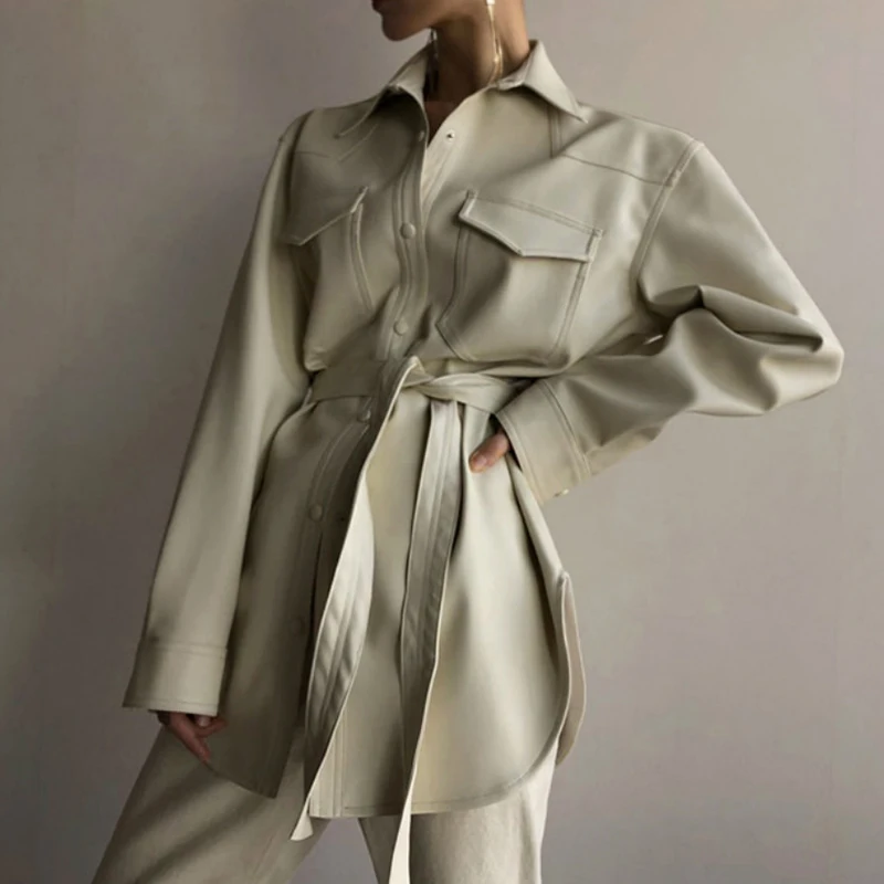 Женская модельная блузка с длинным рукавом топы отложным воротником рубашка