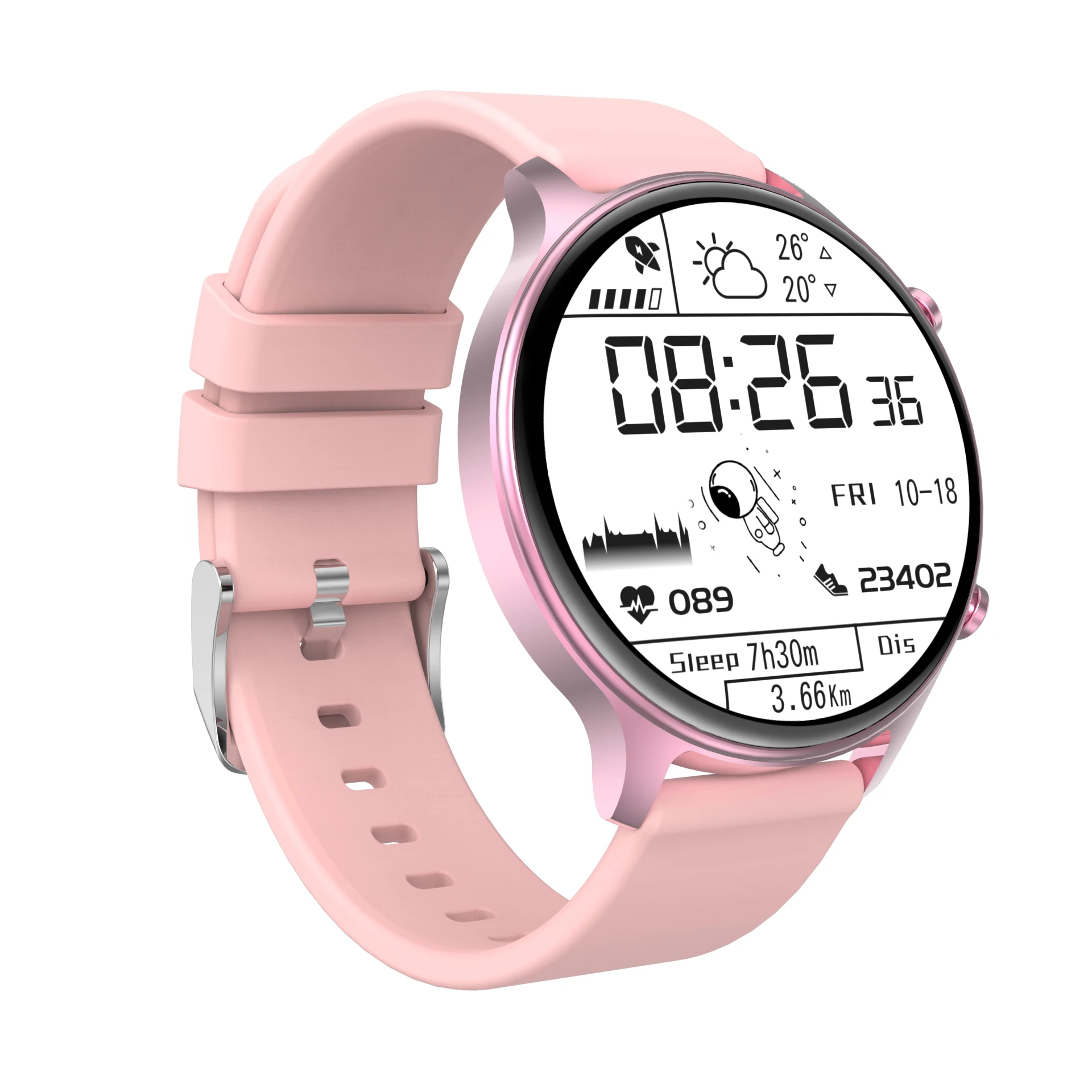 

DK18 Smart Watch Heart Rate Blood Pressure Sleep Health Monitoring Step Pedometer Bluetooth Connection Sports Smart Bracelet