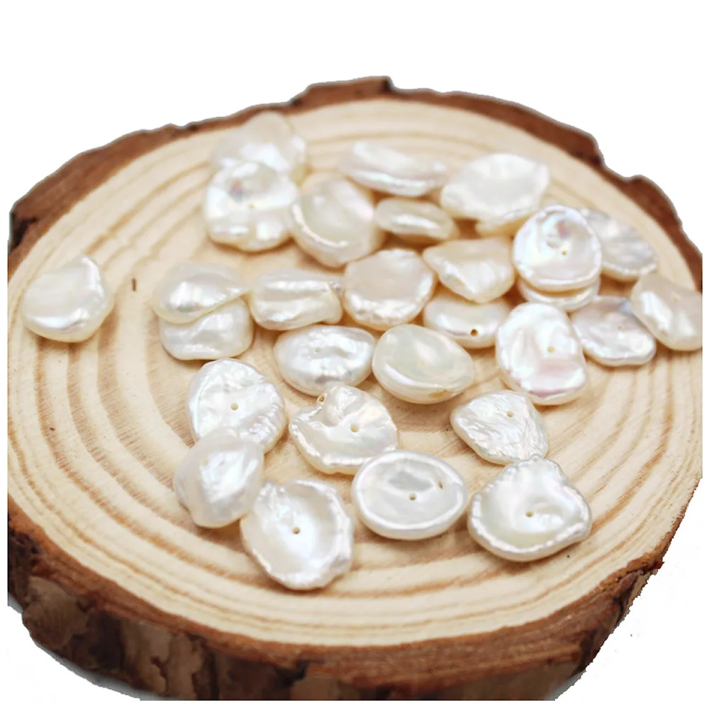 5 шт./пакет натуральный пресноводный жемчуг Мода в стиле барокко лепесток бусины