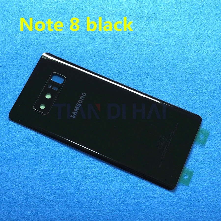 Задняя панель из стекла для Samsung Galaxy Note 9 N960 N960F 8 N950 N950F N950FD|Корпусы и рамки
