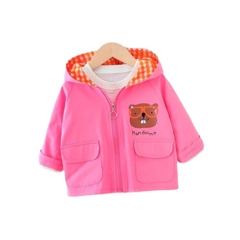 

New Spring Kids Tops Children Boys Fashion Hooded Jacket Toddler Casual Costume Infant Clothing Autumn Baby Girl Cartoon Hoodies