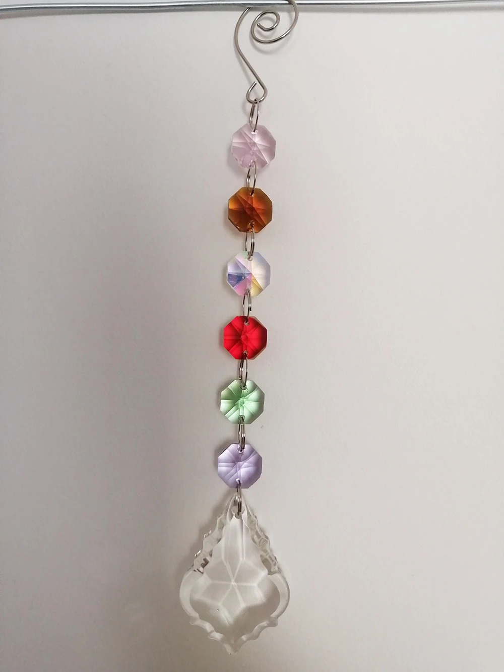 1 шт. кристаллическая подвеска в виде кленового листа 21 5 см | Лампы и освещение