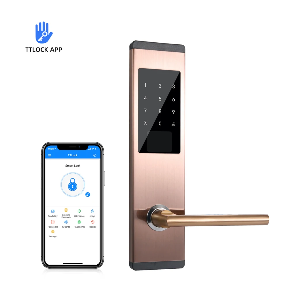 Цифровой электронный смарт замок для дома Интеллектуальная клавиатура пароль