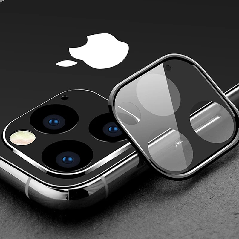 3D металлическое стекло защита объектива камеры для iphone 11 pro max пленка крышка с 1 шт.
