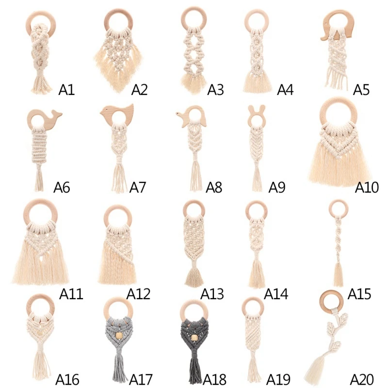 Прорезыватель для зубов в стиле бохо 10 цветов|Соска-пустышка| |