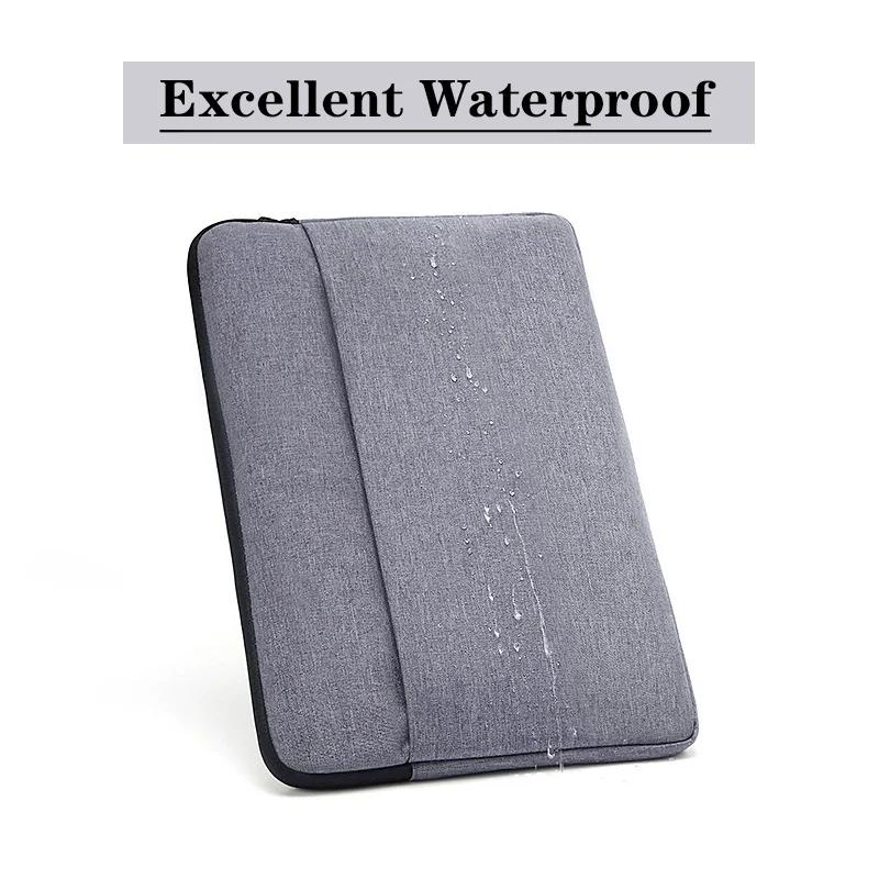 new waterproof laptop sleeve bag case 13 3 14 15 15 6 inch notebook cover hand bag for macbook air pro hp acer dell asus lenovo free global shipping