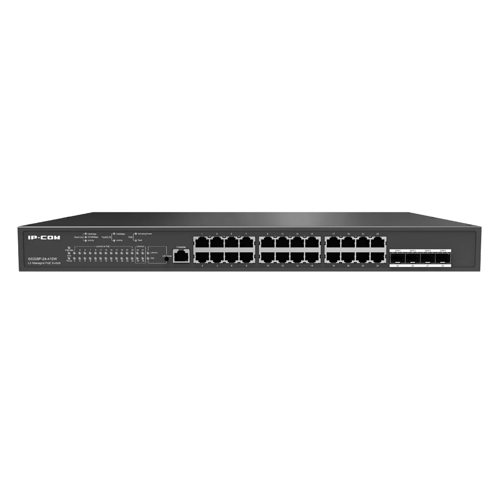 Совершенно новый Layer3 полностью Управляемый гигабитный Ethernet PoE сетевой