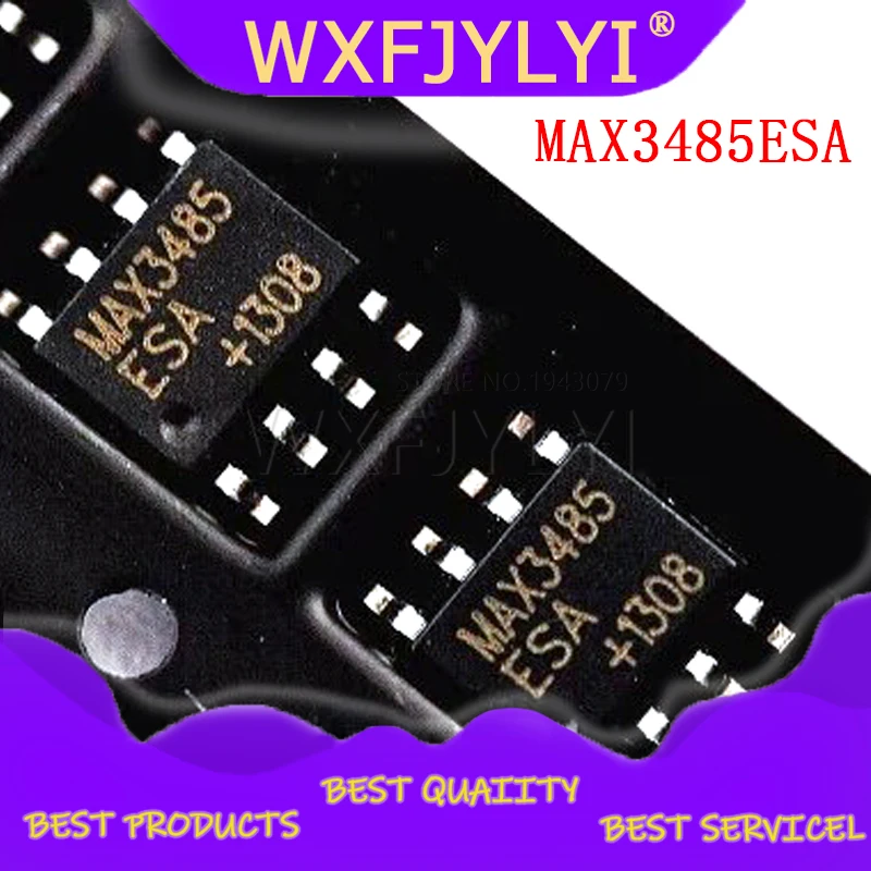 10PCS MAX3485ESA MAX3485 SOP-8 RS485 Transceivers IC New Original | Integrated Circuits