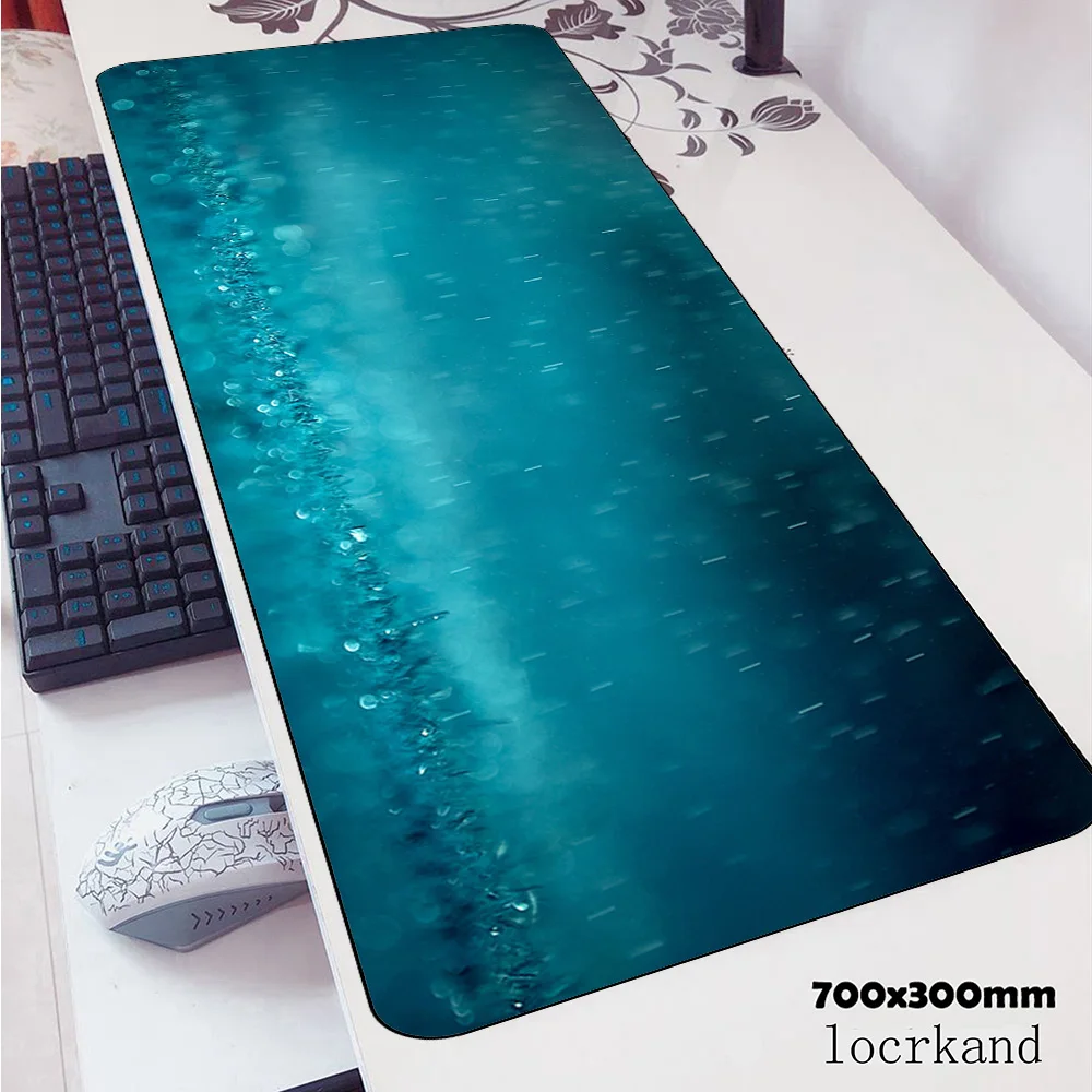 Rainy mouse pads 70x30cm esports pad to notbook computer mousepad locrkand gaming gamer keyboard mat | Компьютеры и офис