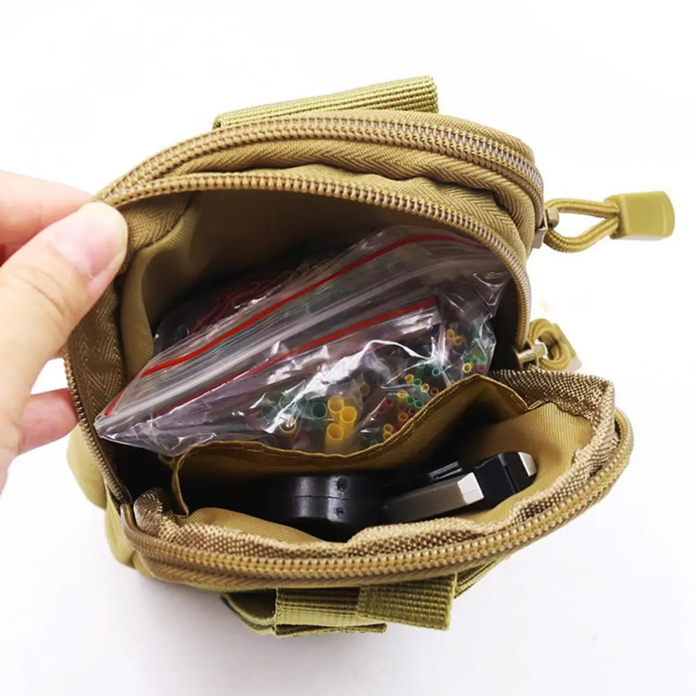 tactical bag outdoor sports camping climbing pocket mobile phone bags tool bags emergency army hunting survival tool free global shipping