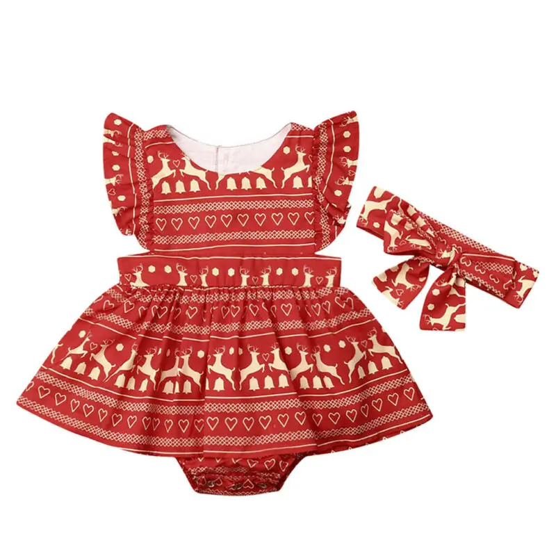 Детская летняя одежда комплект из 2 предметов для новорожденных боди без рукавов