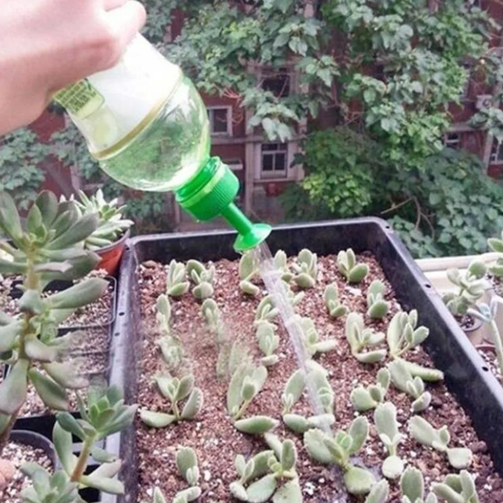 Пластиковые банки для полива горшков 3 шт. маленькие насадки разбрызгивателя