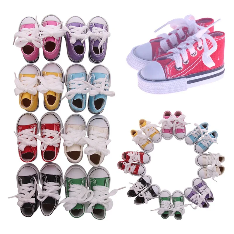 

New American Dolls 18 Accessories 7CM Canvas Shoes 18Inch Doll Shoes