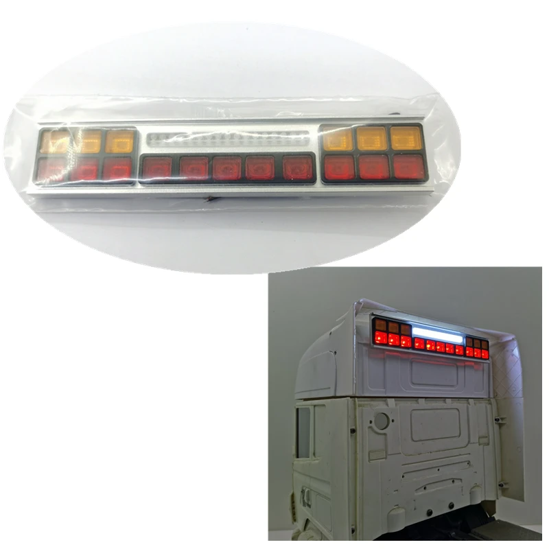 Светодиодсветильник светодиодный кузова трактора 1/14 Rc Truck Tamiya Scania R620 R730 56323 6x 4 8 x4