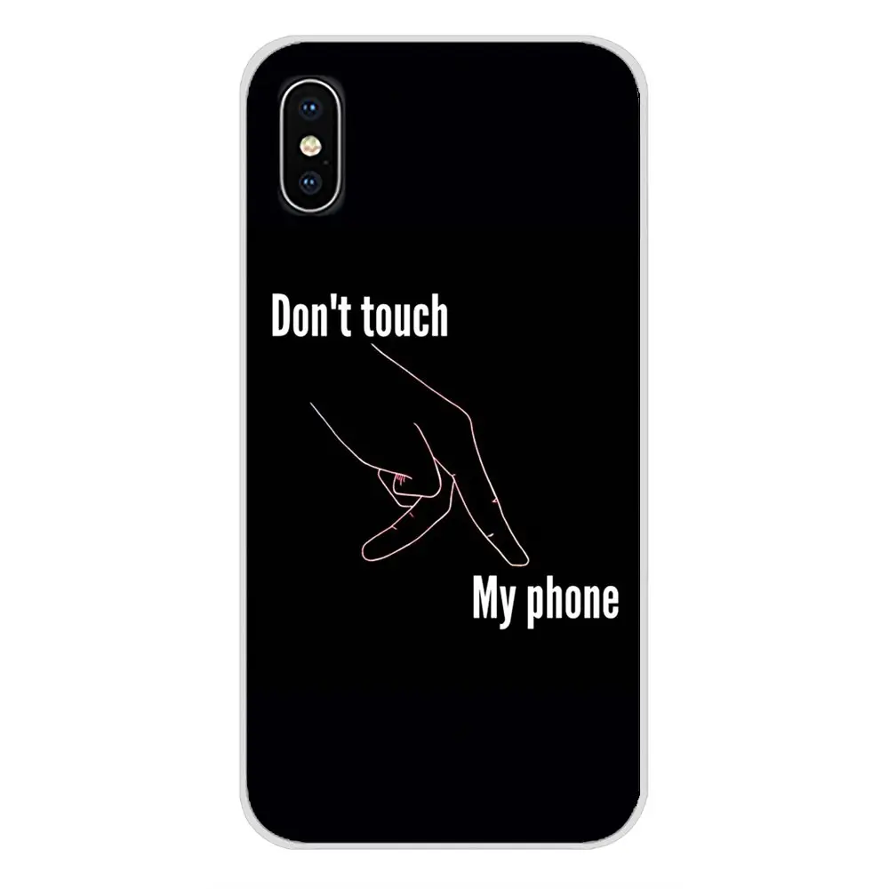 Чехлы для телефонов Xiaomi Mi4 Mi5 Mi5S Mi6 Mi A1 A2 A3 5X 6X 8 CC 9 T Lite SE Pro Don't touch my Accessories|Бамперы| |