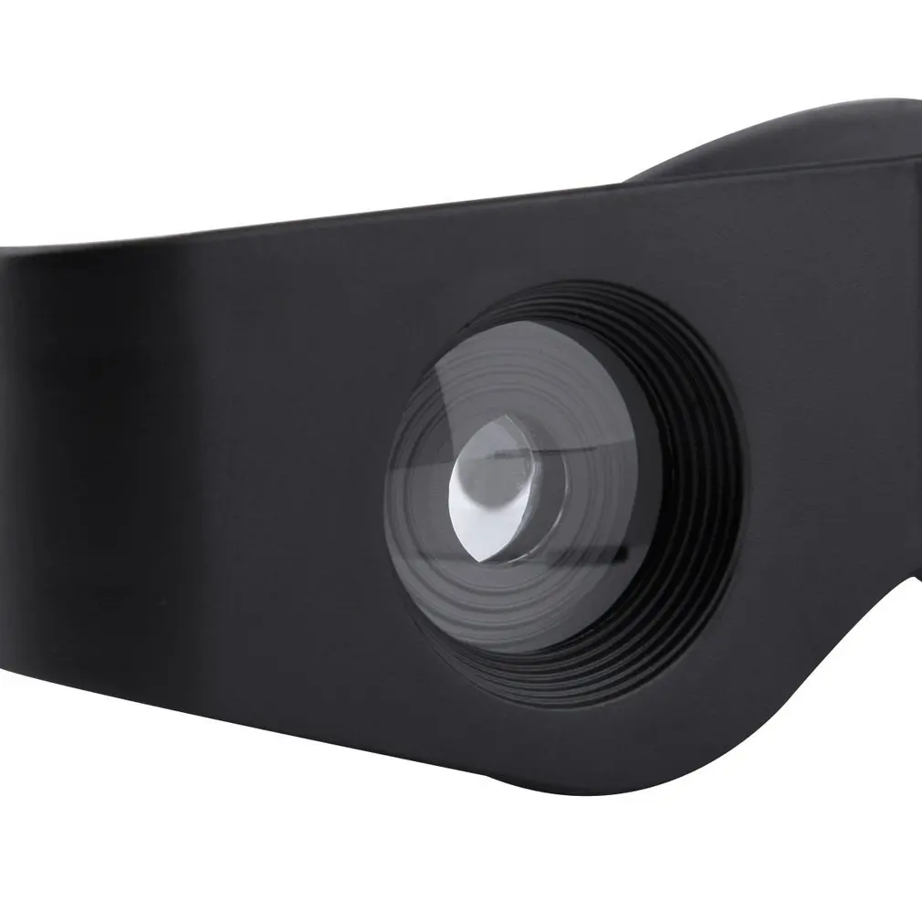 Портативный Стеклянный стиль черный телескоп и лупа для рыбалки бинокли для похода прозрачные линзы черная рамка