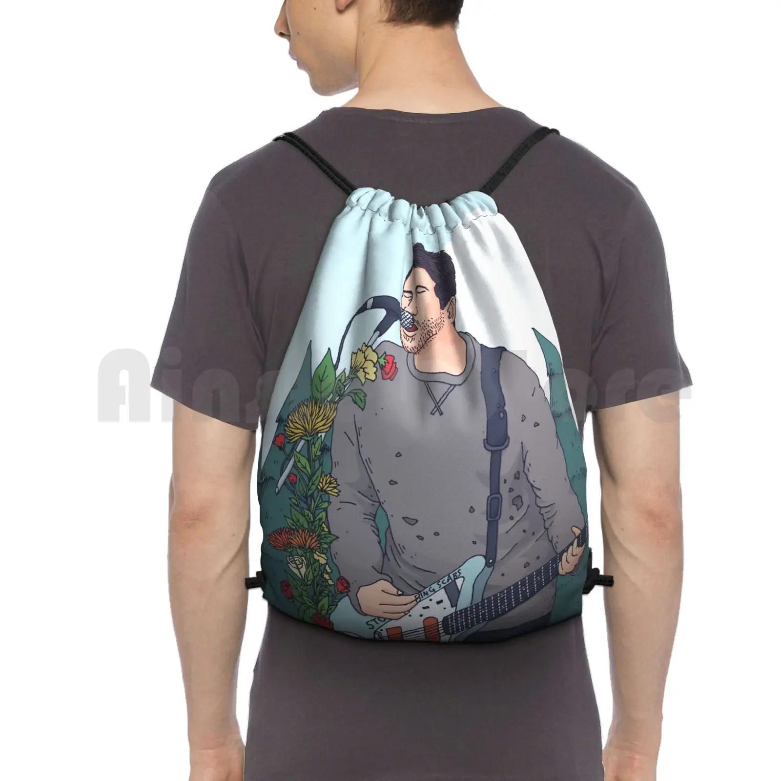 Бренд Jesse Lacey новый сезон посева рюкзак на шнурке сумка для верховой езды