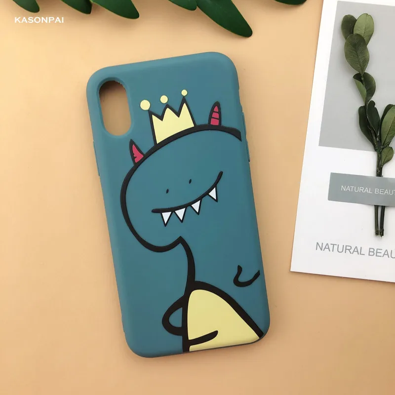 style14 Модный мягкий ТПУ чехол для телефона с изображением персика, авокадо, фруктов для iPhone X, XS, Max, XR, 7, 8, 6, 6S Plus, 11 Pro, милый мультяшный чехол с изображением динозавра - Цвет: style14