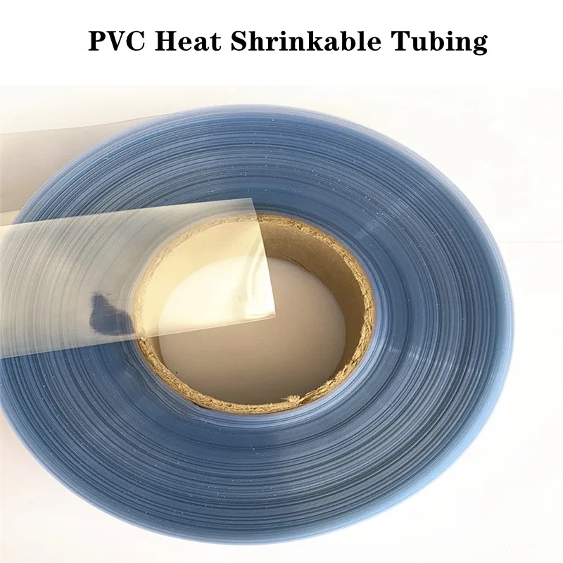 Transparente do Psiquiatra do Calor do Pvc Térmica da Isolação da Proteção da Bateria de Lítio 1kg para a Luva de Cabo Tubo Shrinkable 18650