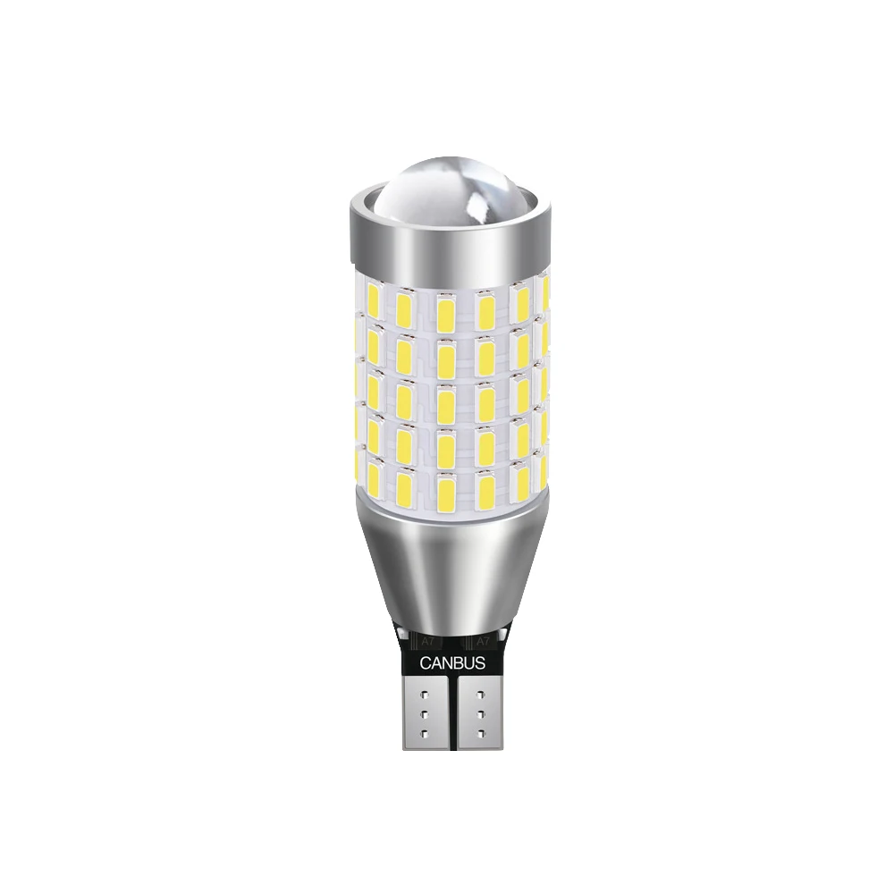 

W16W T15 светодиодный CANBUS НЕ OBC Error высокое Мощность 921 912 WY16W резервного копирования Фары заднего хода, задние фонари, супер яркий 2000LM 6000K белый янтарь