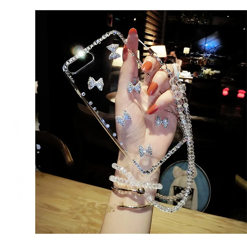 Роскошный Блестящий Прозрачный чехол для телефона Samsung S6 S7 S8 S9 S10 S11 PLUS Lite Note8 9 10 |