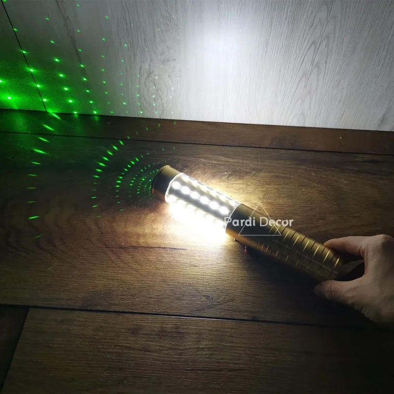 Светодиодный лазер палка вечерние светодиоды Lumineux светодиодный стробоскоп для