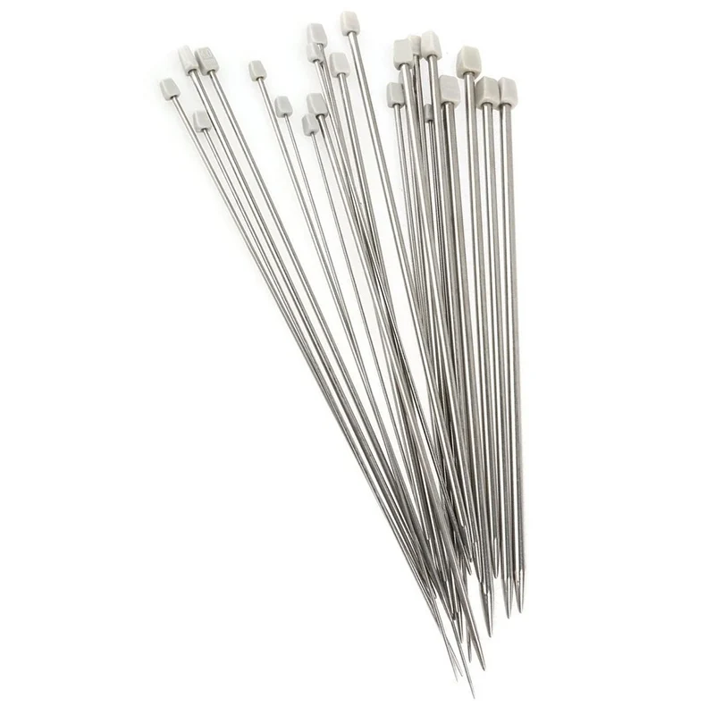 35 см одинарные заостренные спицы из нержавеющей стали инструмент для вязания