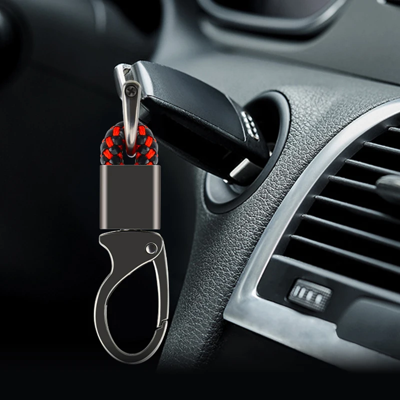 Fashion Leather Wovenhooves buckle Keychain for BMW M E90 E91 E92 E93 M3 E60 E61 F10 F07 M5 E63 E64 Strap Lanyard KeyChains | Автомобили и