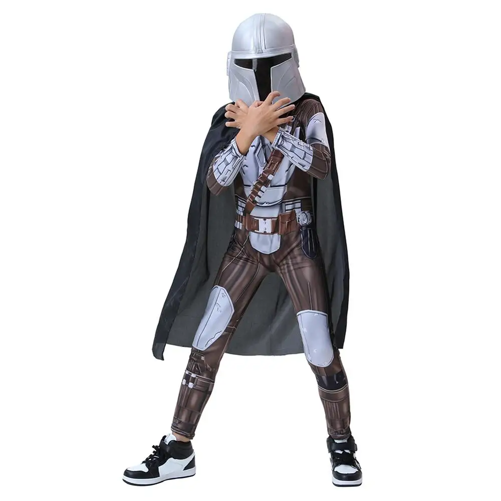 

the child costume Star Cosplay Wars Costume for kids Outfit Full Suit Halloween Carnival Cos