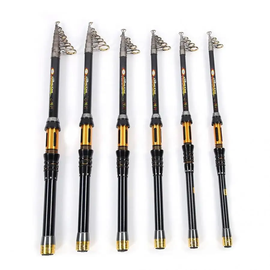 Новая портативная карбоновая рыболовная удочка для морской выдры супер жесткая