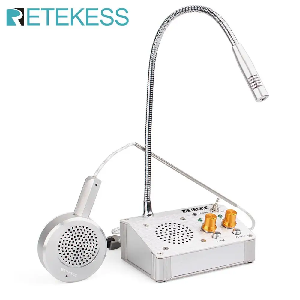 Цифровой Домофон RETEKESS TW104 3 Вт дуплексный для банка офиса аптеки столовой