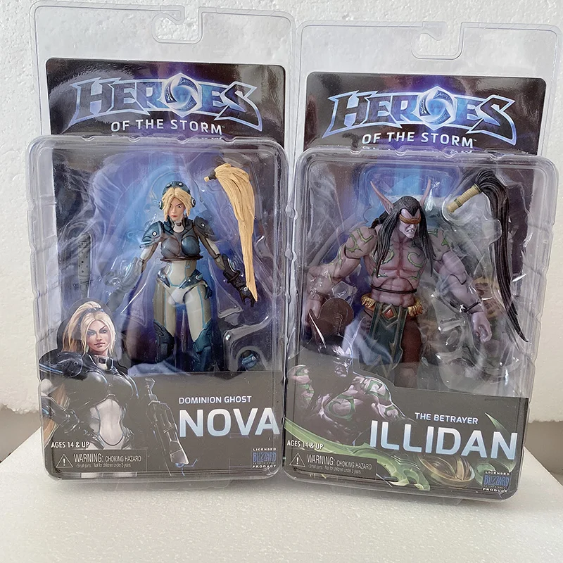 &quotHeroes Of The Storm&quot предатель иллидана рисунок власть призрак Nova экшн Коллекционная