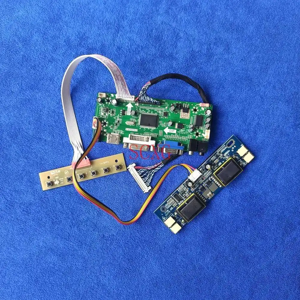 

1280*1024 Fit LTM170EH/LTM170EP01/LTM170EU/LTM170EX DVI VGA HDMI-compatible LVDS 30 Pin 4CCFL Kit Monitor M.NT68676 Drive Board