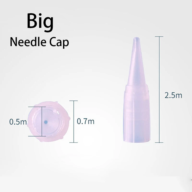Одноразовые Иглы для перманентного макияжа иглы тату и бровей 1RL/3RL/5RL/5F/7F большие