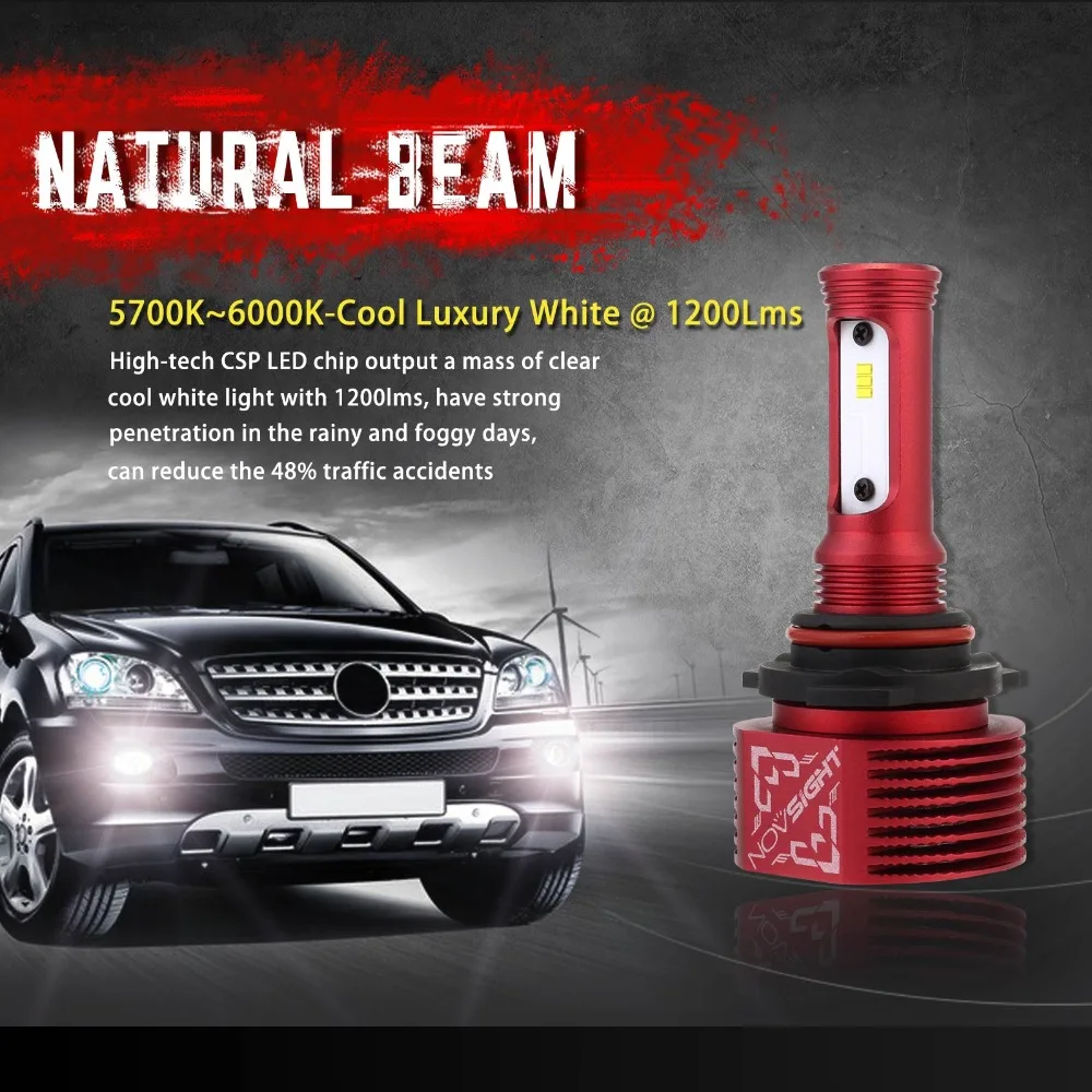 2шт 2400Lm H11 H8 светодиодный автомобильный светильник s лампы 9005 HB3 9006 HB4 H7 Белый DRL