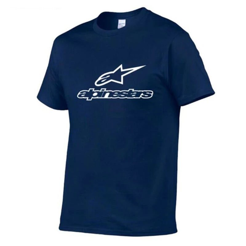 

Brand New Alpinestars T Shirt Men Tops Summer Short Sleeve T-shirt Cotton Mans Tshirt Casual Funny T-Shirts Summer Homme Clothes