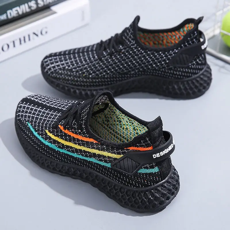 

Women's shoes new 2021 spring single shoes summer net sports shoes running shoes breathable lightweight women's ins coconut