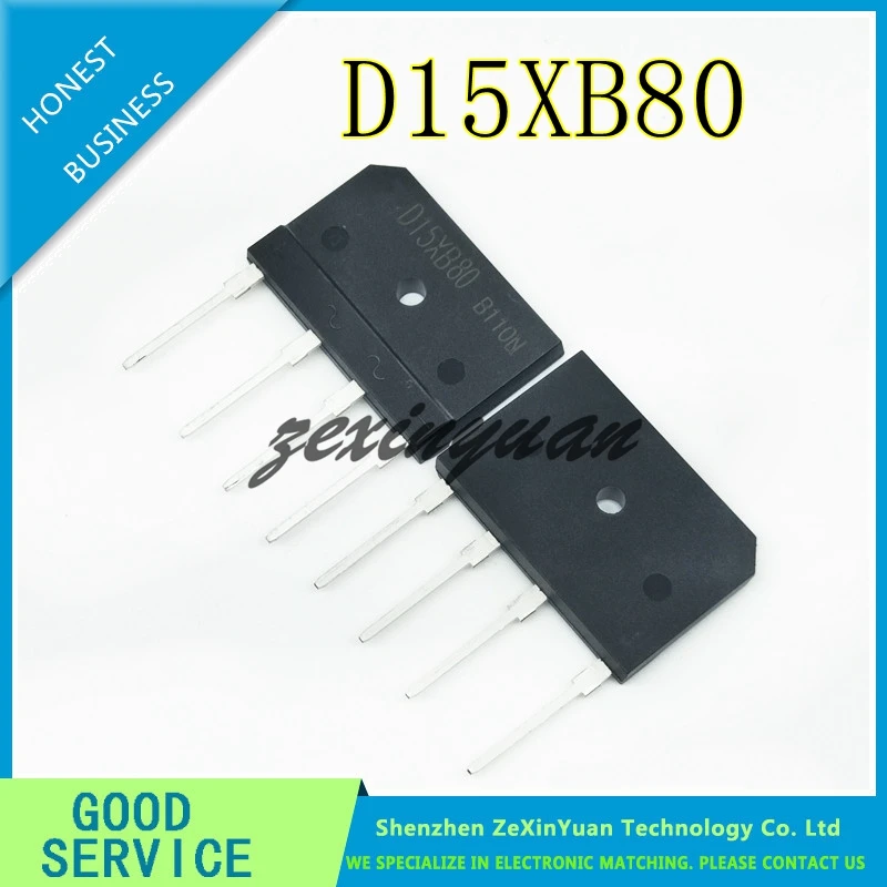 10 шт./лот D15XB80 15XB80 15A 800V Электромагнитная печь выпрямительный мост | Электроника