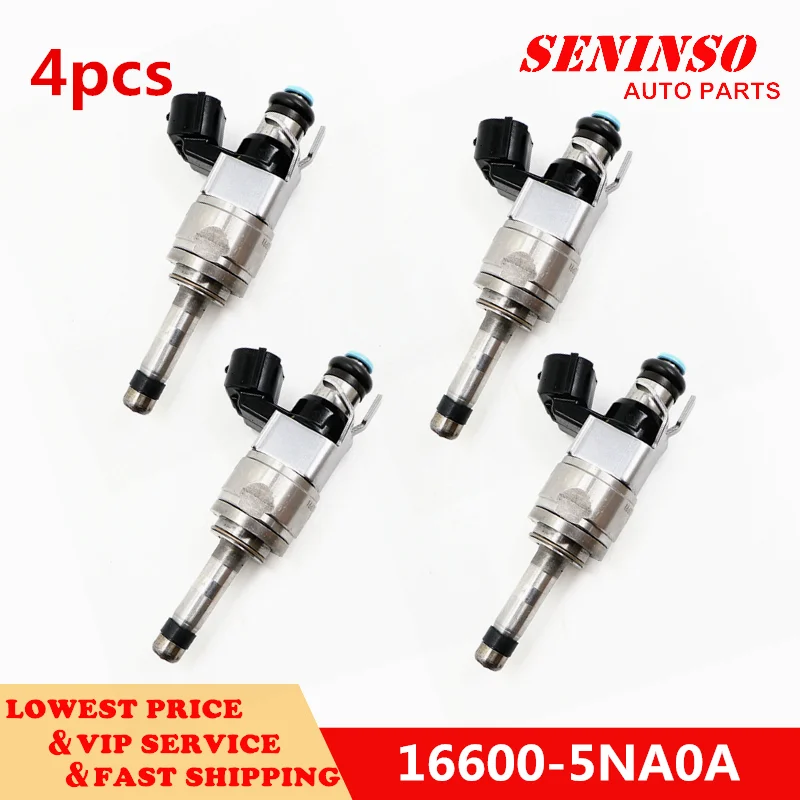 

4pcs Original New Fuel Injector NOZZLE OEM 16600-5NA0A 166005NA0A for NISS-AN ALTIMA 2019 16600 5NA0A