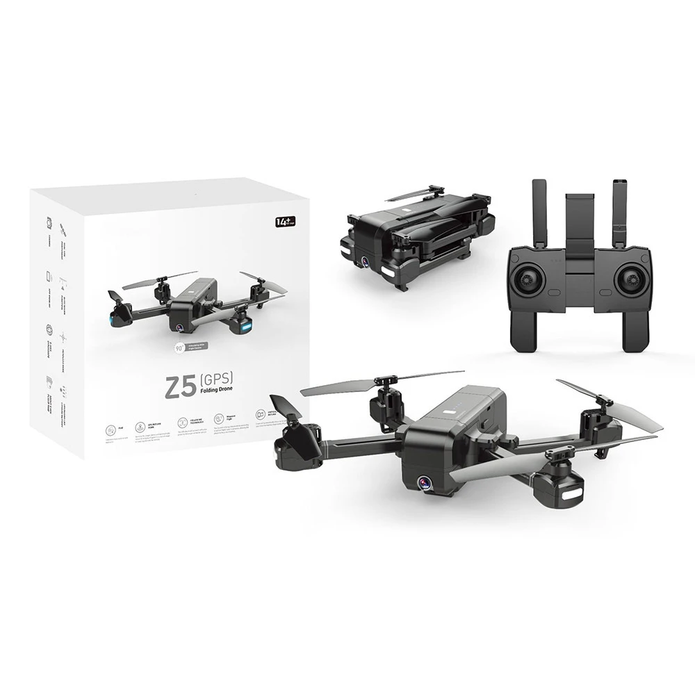 SJRC Z5 Квадрокоптер с HD 720p/1080p камерой Gps Дрон 2 4g/5g Wi Fi Fpv удержание высоты следуй за