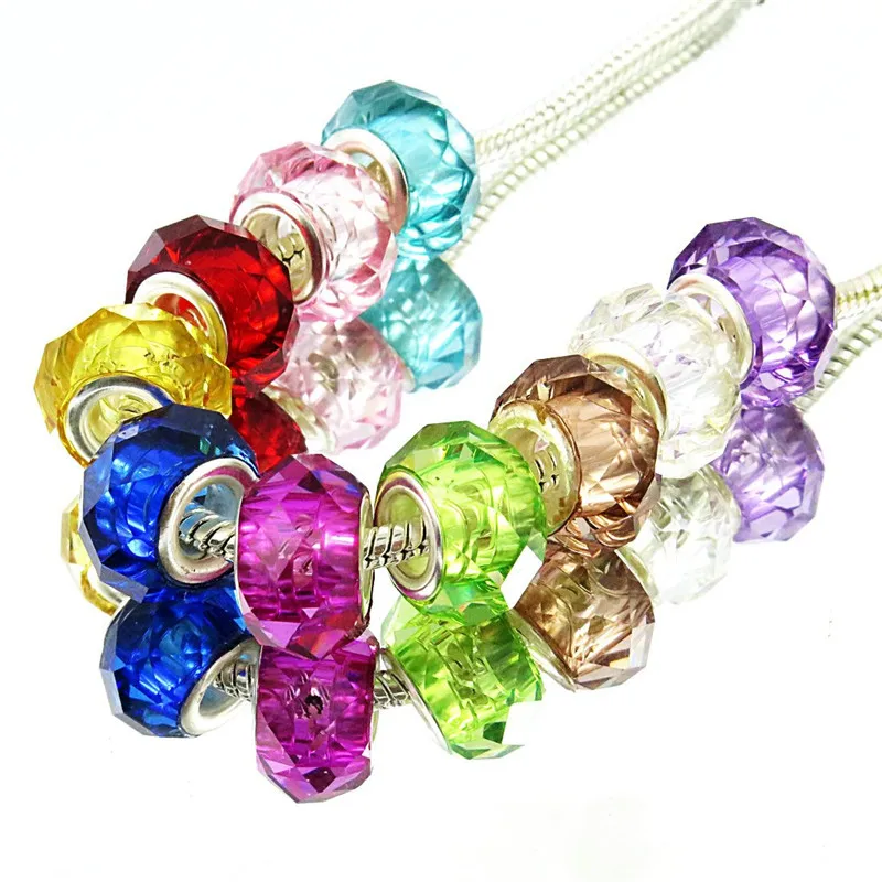 20 штук круглый сердечник Рубленый граненый стеклянные бусины соответственные