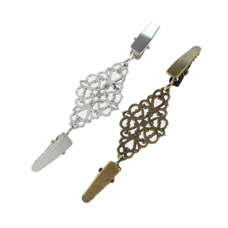 Ретро одежда клип покрытие аксессуары из сплава кардиган без свитер с пряжкой