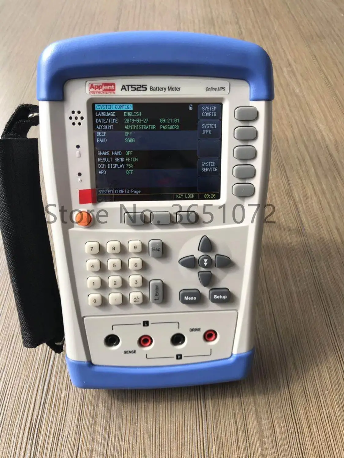AT525 Battery Tester Portable Type for UPS Online Measurement | Инструменты