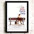 Классический кинопостер и печать Forrest Gump, настенное искусство, холст, картина, популярный современный стиль, украшение комнаты, эстетическое оформление
