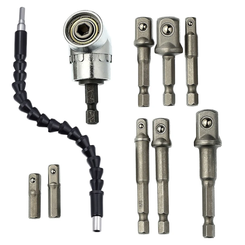 Ремонтные удлинительные стержни электрические инструменты биты гибкие вала