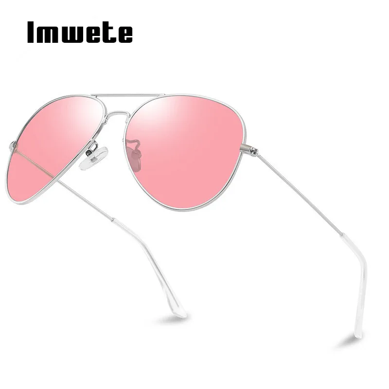 Imwete поляризованные солнцезащитные очки для женщин и мужчин брендовые