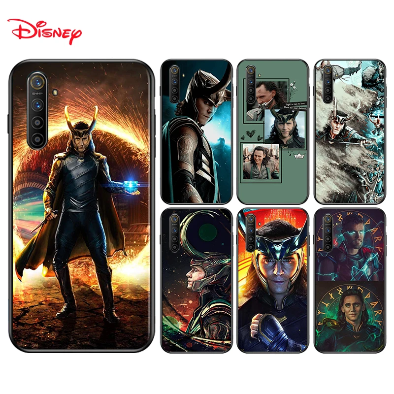 

Silicone Cover Avengers Loki For Realme 7i Global C2 C3 C11 C12 C15 C17 X2 X3 Superzoom X50 XT Q2 Q2i Pro Phone Case