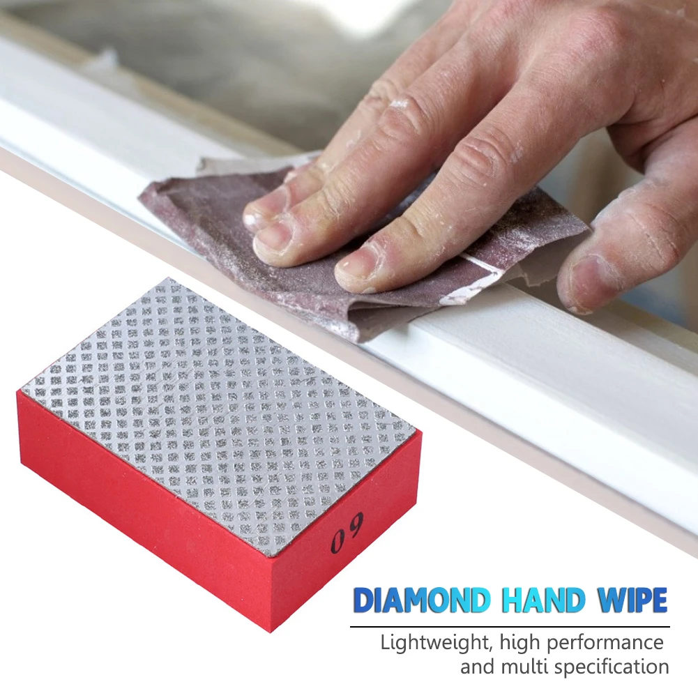 

Diamond Hand Polishing Pads Electroplated Sanding Pads Grinding Disc For Glass Granite Marble Concrete